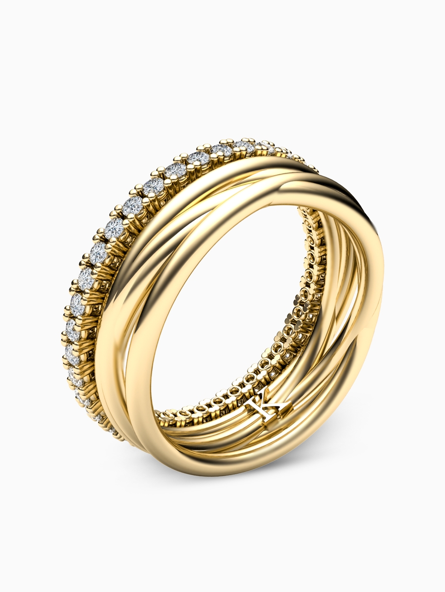 DÁMSKÝ SNUBNÍ PRSTEN INFINITY 031