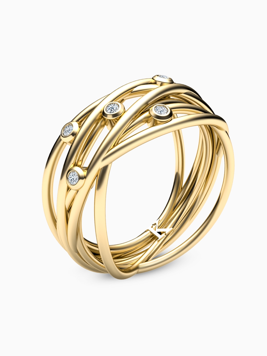 DÁMSKÝ SNUBNÍ PRSTEN INFINITY 029